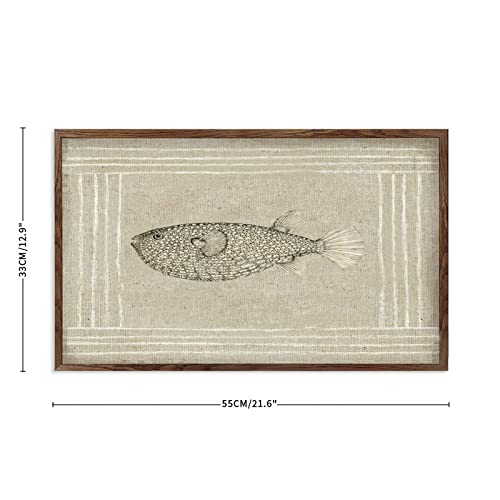 Panneau bois Laundry Country avec cadre haut de gamme pour mur de maison - 2