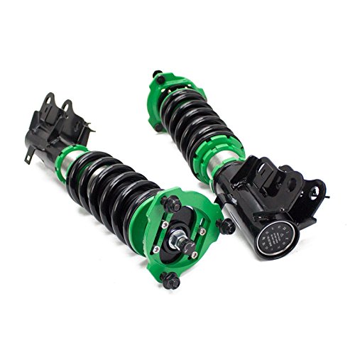 Rev9 R9-Hs2-012_1 Hyper-Street Ii Coilover Suspension Lowering Kit, Mono-Tube Shock W/ 32 Click Rebound Setting, Full Length Adjustable, Compatible With Honda Civic Si (Fg/Fb) 2014-15 #TOP2