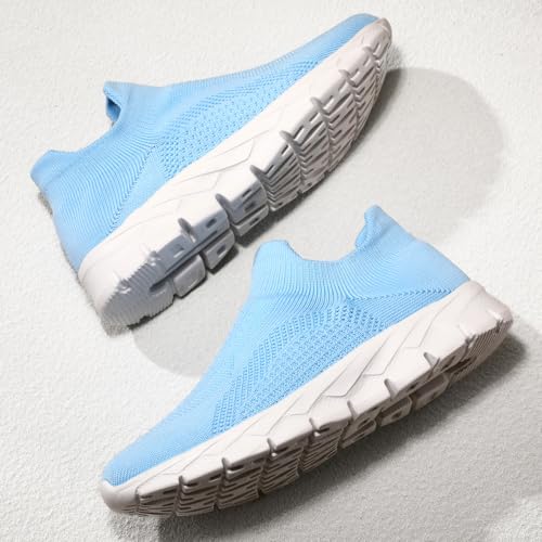 Image of Womens Shoes Running Walking Sneakers Slip On Sport Outdoor Casual Tennis Workout AthleticGym Shoes Lightweight Comfortable Fashion Fitness Shoes
