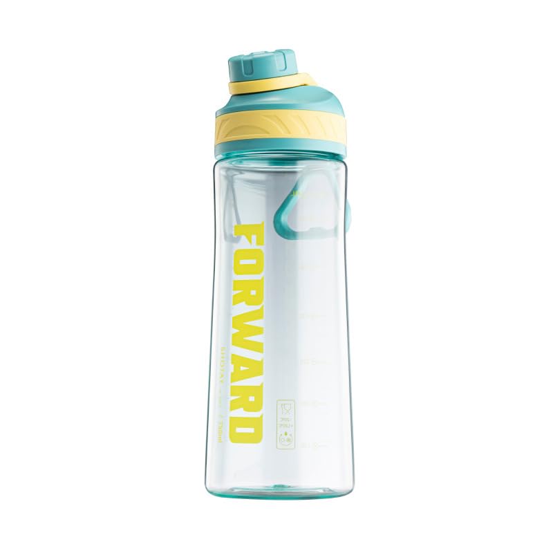 Image of THE VENTI SHOTAY COOL Unbreakable Water Bottle with Sipper BPA Free Tritian, Leak-Proof Water Bottle Ideal for Office, Sports, School, Gym (750ML-Green)
