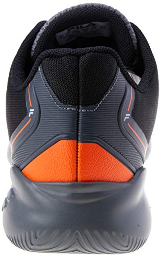 Tênis Sparky, Fila, Masculino, Grafite/Prata/Laranja Fluor, 40