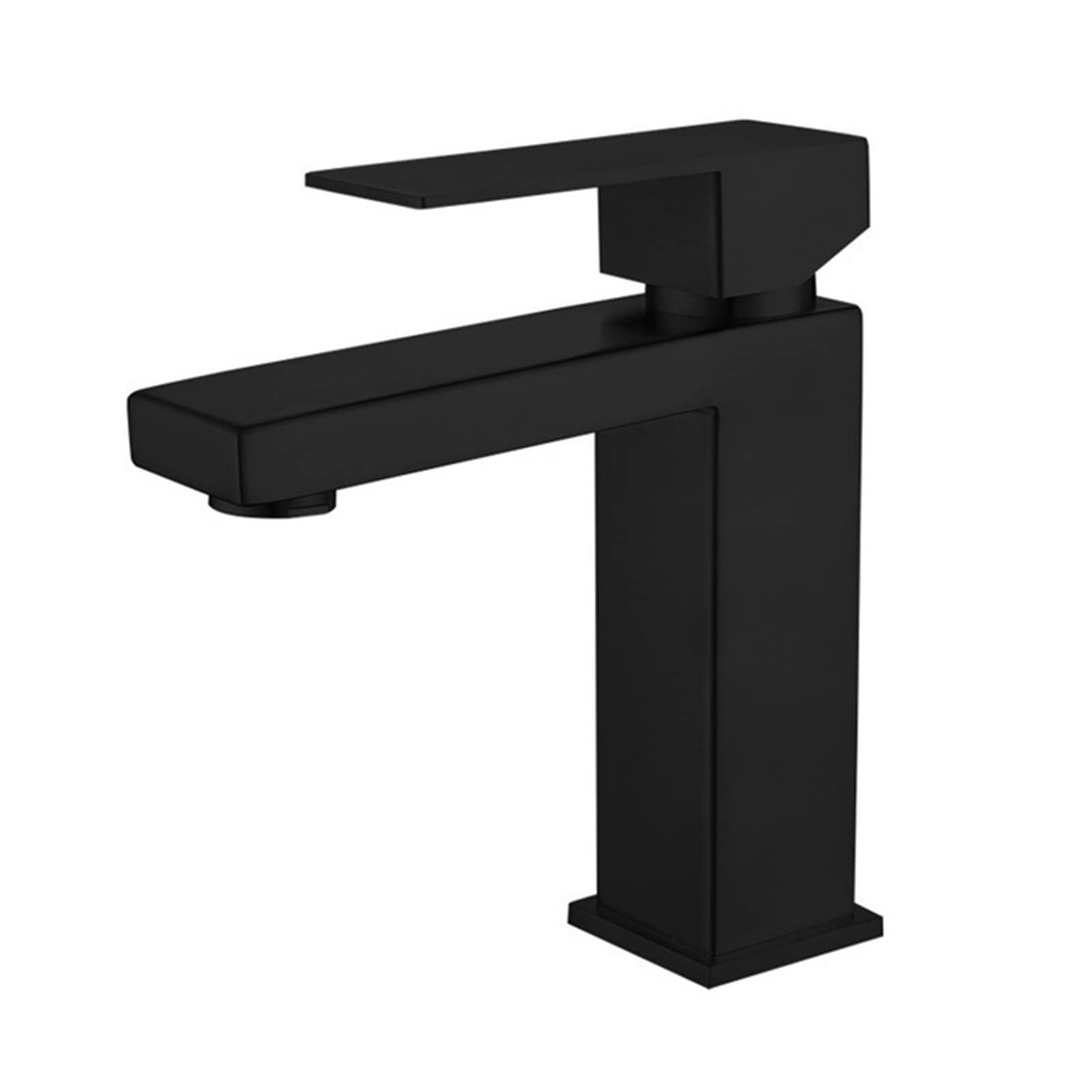 Mitigeur de salle de bain noir robinet de vanité moderne pour rénovation de vasque