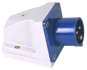 PCE 47405L CEE-Wandgerätstecker 16A