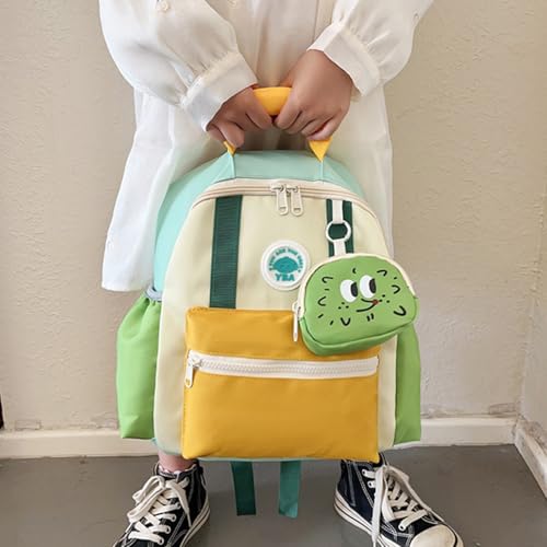 Sac a dos garcon et cartable maternelle multi-compartiments avec pochette