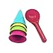 Toyvian Kids Beach Toys Ice Cream Cone Scoop Model Beach Play Toys Children Outdoor Play 5 Pieces (Random Color)