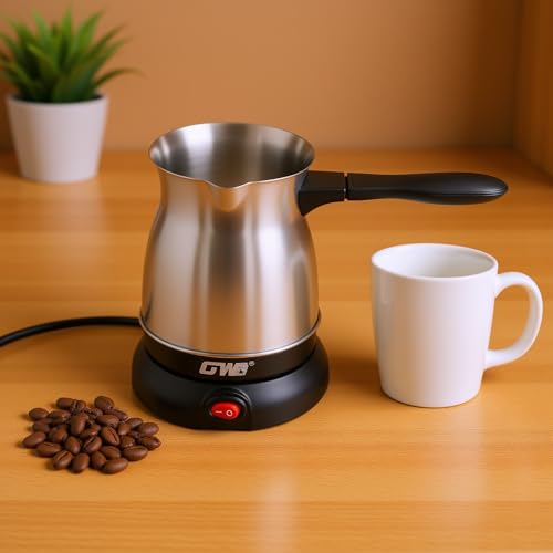 Cafetera Turca Eléctrica con Control Manual Compacta 3300 cc