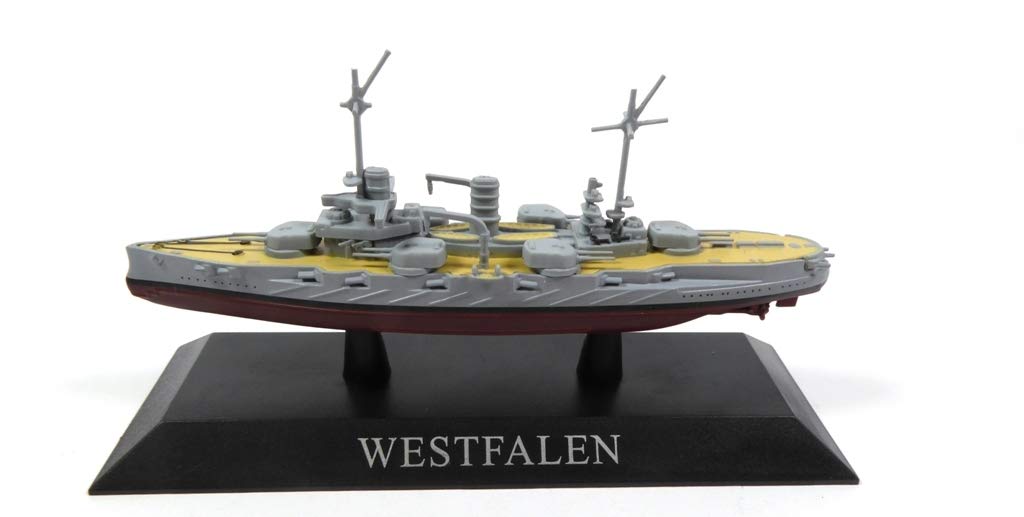 DeAgostini WESTFALEN 1909 Battleship 1/1250 WS34, Small - Image 2