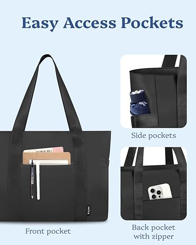 Prite Tote Bag for Women Weekender Bag with Laptop Compartment for Work Nurse Travel Gym3