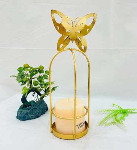 Butterfly Candle Light Holder Home Decorative Tea Light Holder Wedding Lighting Candles Table Top Decor Candlestick Holder Home Decor Candle