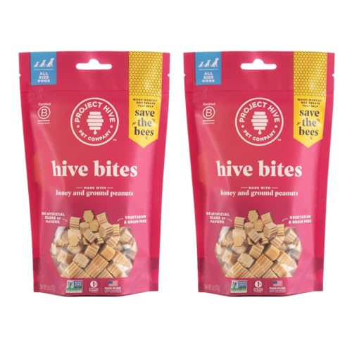 Hive Dog Training Treats 2 Pack - Healthy, Non-GMO Project