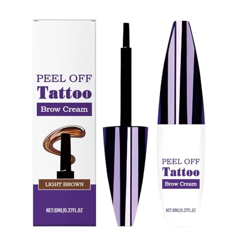 Matita Per Sopracciglia Liquida A Strappo, Tinta In Gel Per Sopracciglia Peel Off, Tinta Per Sopracciglia Waterproof E Definite, Facile Precisione, Delicata Sulla Pelle, 8 Ml, Per La Colorazione Delle