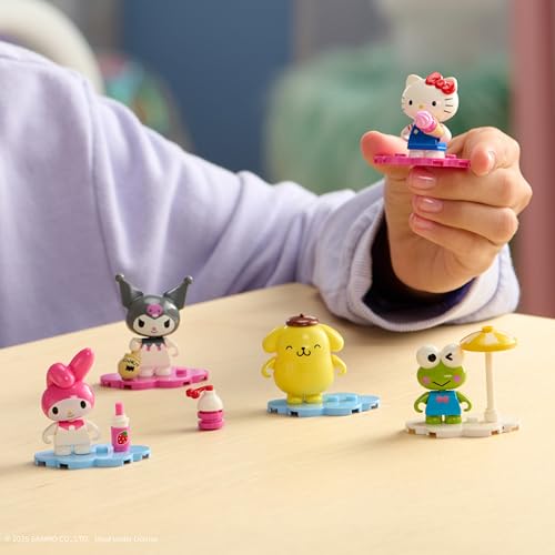 BLDR Hello Kitty and Friends Minifigures 6-Pack - Hello Kitty, Cinnamoroll, Pompompurin, My Melody, Keroppi, & Kuromi - Amazon Exclusive - Ages 8+, 0142 by BLDR - Image 9