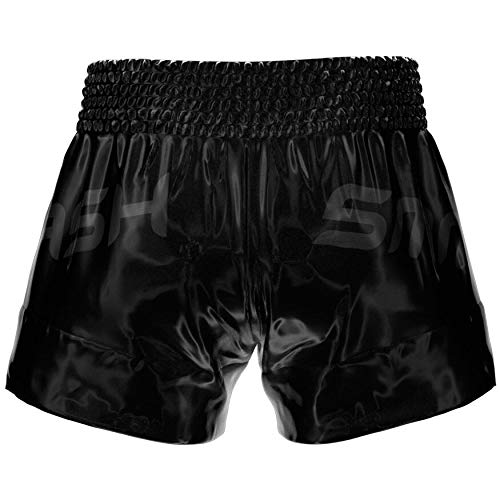 SMMASH MMA Shorts Herren Kurz Sporthose Thaibox Muay Thai Hose Boxhose Trainingsshorts Atmungsaktiv Elastisch Abriebfest