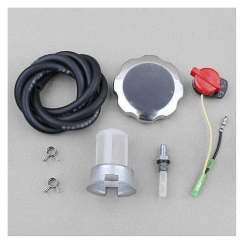 Piezas interruptor tapa de tanque de combustible para Honda GX390 tapón de gasolina de moto y generador