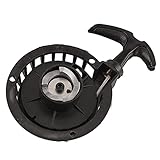  NC Easy Pull Starter Mini Alliage Easy Pull Start Pull Cordon pour 49cc Mini Moto Pocket Bike Dirt Bike 5,6 X 3,7 \'\' Noir