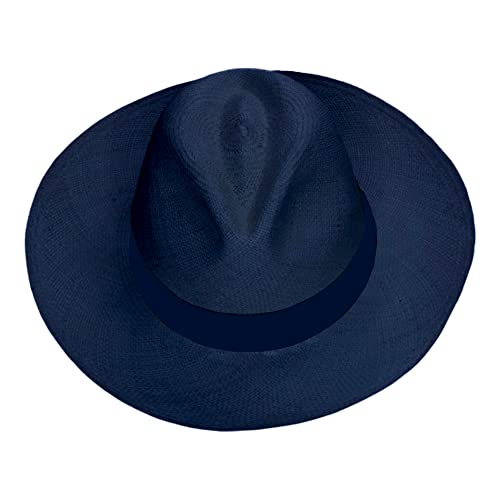 Image of Gamboa Original Panama Hat for Men and Women Fedora Straw Summer Beach Sun Hat Protection UV UPF50+