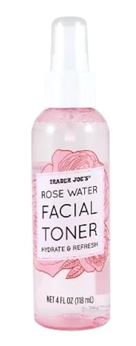 Rose Water Facial Toner Hydrate and Refresh by Trader Joe's (1 Bottle)