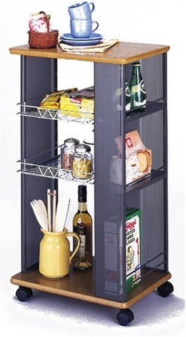 bi-・nesuto Decor Wagon (Width 45 cm) Brown IW – 445 Tee