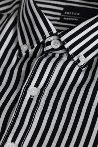 Image of SNITCH Stripehaven Green Stripe Shirt