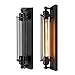 OurLeeme Vintage Wall Lamp, T300 E26 or E27 Retro Corridor Industrial Style Wall Iron Lamp (1 toma de luz)