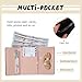 KUANG! Women Fashion Wallets Girls Cute Bow Small Wallet Aesthetic Card Holder ID Window Purse