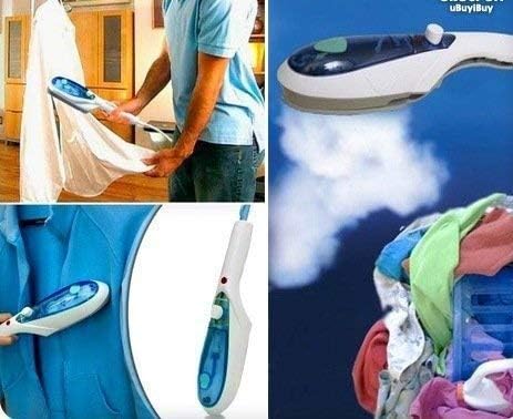 Skycandle Portable Tobi Travel Steamer/Steam Iron/Wrinkle Remover/Machine for Cloths/Garment |White