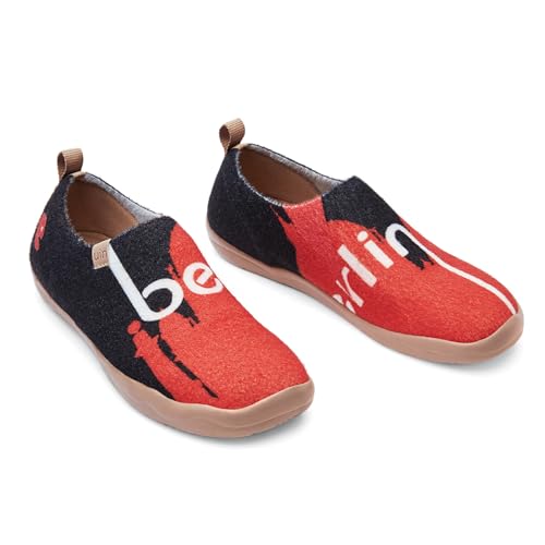 Image of UIN Women's Art Travel Shoes Slip On Casual Cozy Loafers Lightweight Comfort Fashion Sneaker Toledo Ⅰ