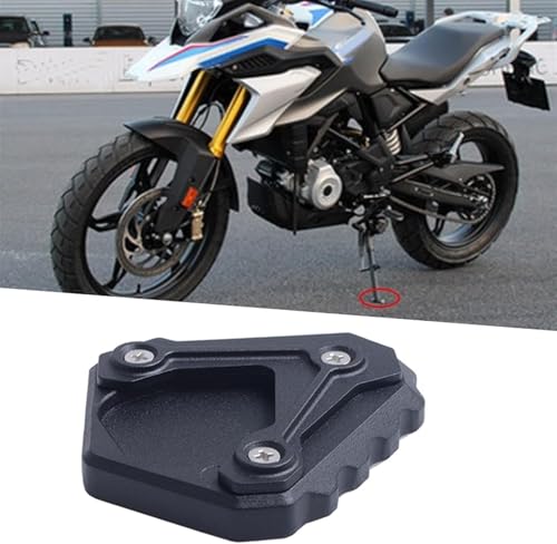 Extension béquille Z650 évite chute de moto sur sol meuble