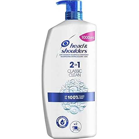 Head & Shoulders Classic Clean 2-in-1, Anti-Schuppen-Shampoo und -Conditioner, 1000 ml Cover