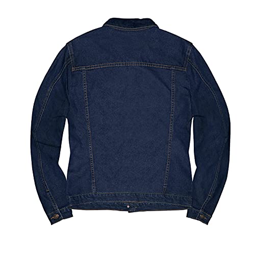 Hybrid & Company Women's Long Sleeve Denim Jackets Basic Button Down Jean Jacket With Pockets Jk22880X Indigo 2X #TOP3