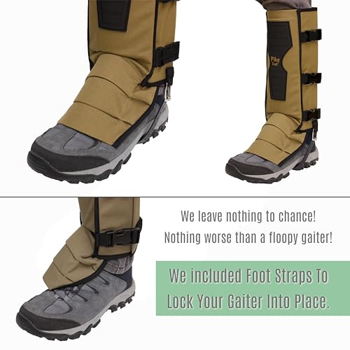 Pike-Trail-Snake-Leg-Gaiters-High-Performance-Protection-for-Hikers-and-Hunters-Waterproof-Bite-Protective-Durable-Anti-Snake-Lower-Leg-Outdoor-Gear
