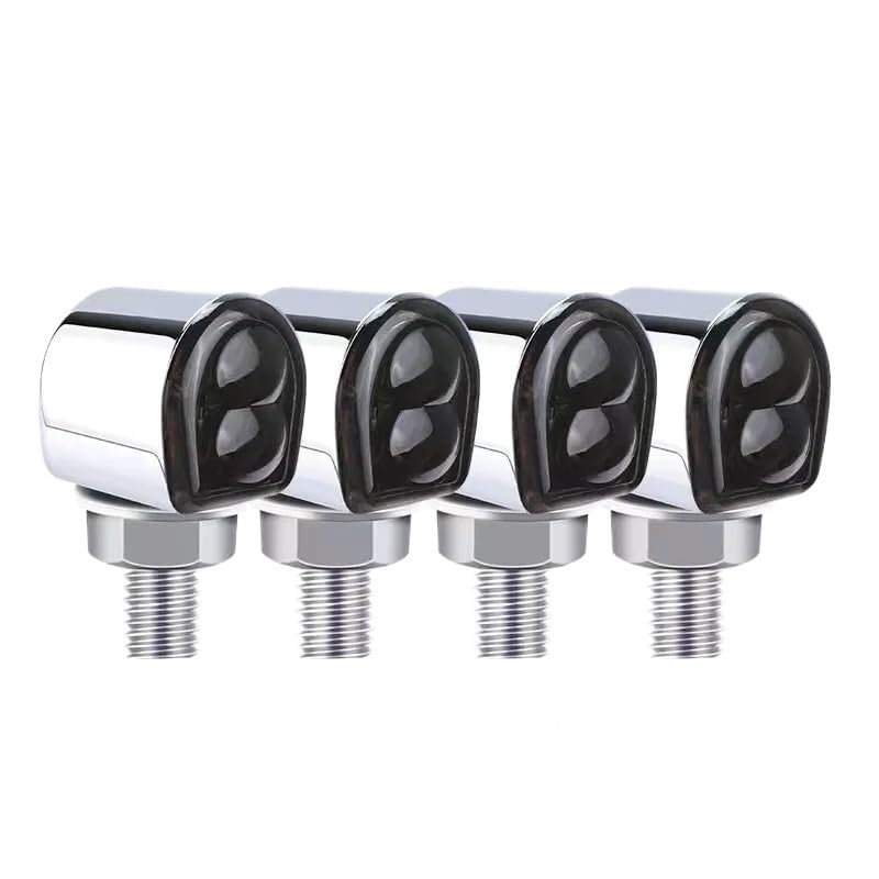 Clignotants de moto ambre et lampe de signalisation lumineuse universelle