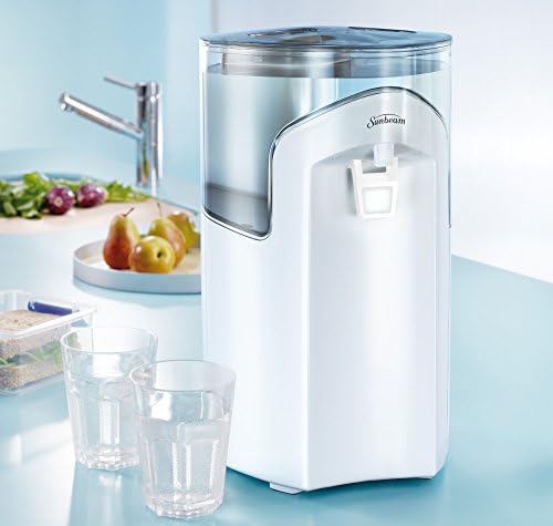 sunbeam water cooler with mini fridge