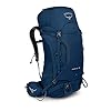 Osprey Kestrel 48 Men’s Backpacking Backpack, Loch Blue , Small/Medium