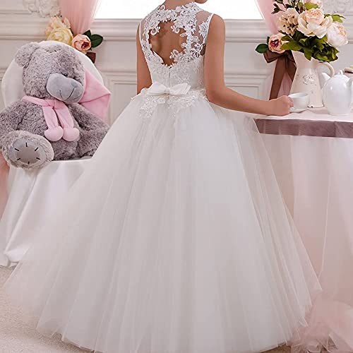 Abaowedding Flower Girl Dresses First Communion Dresses Girls Pageant Dresses Ball Gown Lace up Girl Dresses4