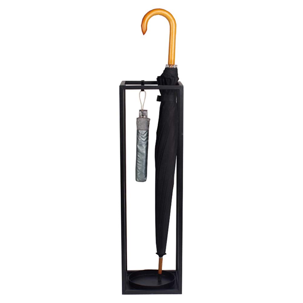 Porte-parapluies, organisateur en métal élégant pour décoration chic
