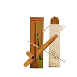 pajitas ecologicas españa Cero desperdicio. Participemos en la salvación de nuestro hermoso planeta azul 🌎 utilizando esta paja lavable y reutilizable, hecha de material natural y biodegradable. Regala este pequeño kit y haz un regalo a nuestro planeta Tierra. Si ya no quieres tu paja o si se desgasta, estas pajillas son biodegradables. Además, su cepillo suministrado lo hace lavable y su estuche o bolsa de madera lo hace transportable y fácil de almacenar. Dejemos un planeta sano para nuestros hijos.