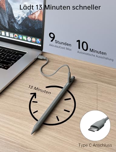 Stylet pour iPad tactile MEKO compatible iPad Air Mini Pro stylo recharge rapide - 3