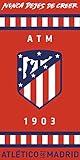  MADRID Atlético Toalla Microfibra Baño Playa Atlético Nunca Dejes De Creer ATM 1903 70x140cm (ATM1)