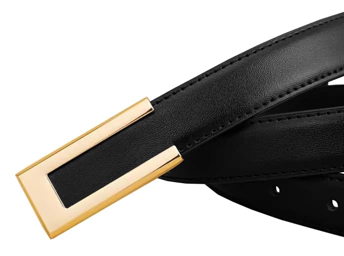 Image of WildHorn Waist Belt for Women Jeans | Womens Skinny Waist Belts with Gold Buckle | Adjustable Belt for Women for Dress, Blazer, Suit