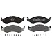 ACDelco 17D477MH Professional Semi-Metallic Front Disc Brake Pad Set