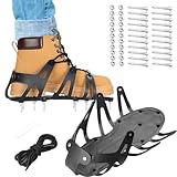 Generisch Aerator Schuhe Für Rasen, Belüftungsschuhe Mit Verstellbaren Riemen Und...