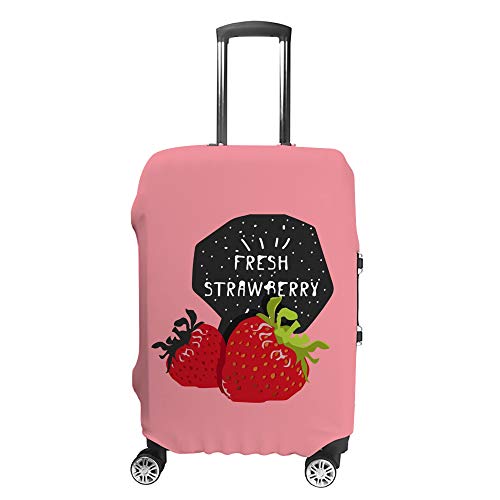 Housse de voyage fraise fraîche pour repérer sa valise à l'aéroport