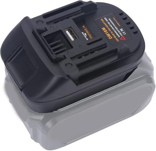 M18M Adapter converts for Dewalt 20V Lithium Battery and for Milwaukee 18V M18 Lithium Battery to for Ma-kita 18V Lithium Battery BL1830 BL1840 BL1850 M18M Adapter converts for Dewalt 20V Lithium Battery and for Milwaukee 18V M18 Lithium Battery to for Ma-kita 18V Lithium Battery BL1830 BL1840 BL1850