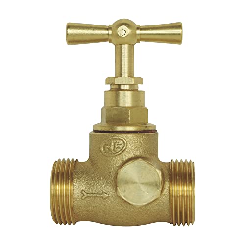 SOMATHERM FOR YOU 73-12 YOU-MM12/17 Double Bleed Stop Valve-Stem Head-Raw Brass, Grey - Image 2