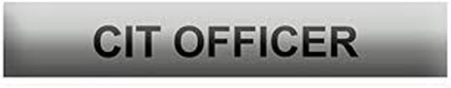 The Pin PeopleCIT - Crisis Intervention Team Officer Citation Bar