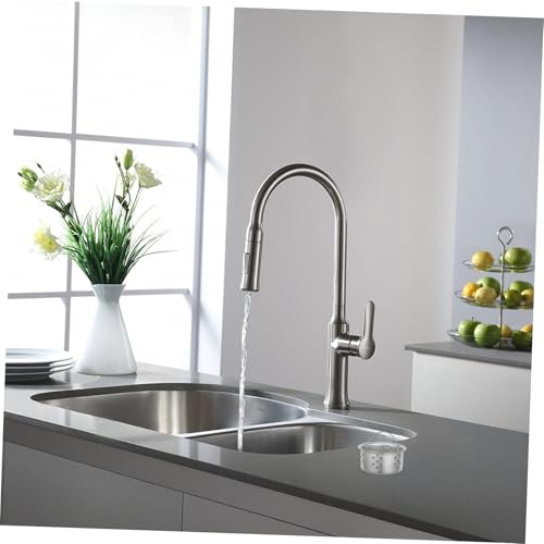Colador para fregadero de cocina acero inoxidable 3 pzas miniatura 5