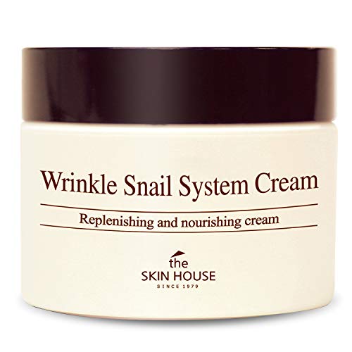 THE SKIN HOUSE Wrinkle-Snail-System Creme (50ml, 1.69 fl.oz.) | Straffend | beseitigt Hautunreinheiten | Reparatur der Hautbarrieren | Anti-Aging Cover