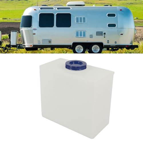 Akozon Anhänger Wassertank Boote Wassertank 7 Gallonen RV Wassertank Auslaufsicher Lebensmittelqualität LLDPE 15,75 X 14,17 X 7,87 Zoll Frischwasserbehälter für Anhänger Wohnmobile
