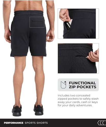 Image of TEGO Revive Shorts | Soft Stretch Recovery Shorts | Slim Fit | VAPArise Fabric | Training, Travel & Lounge Wear | Men's Gym Shorts